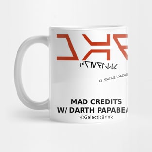 Mad Credits with Darth PapaBear Mug